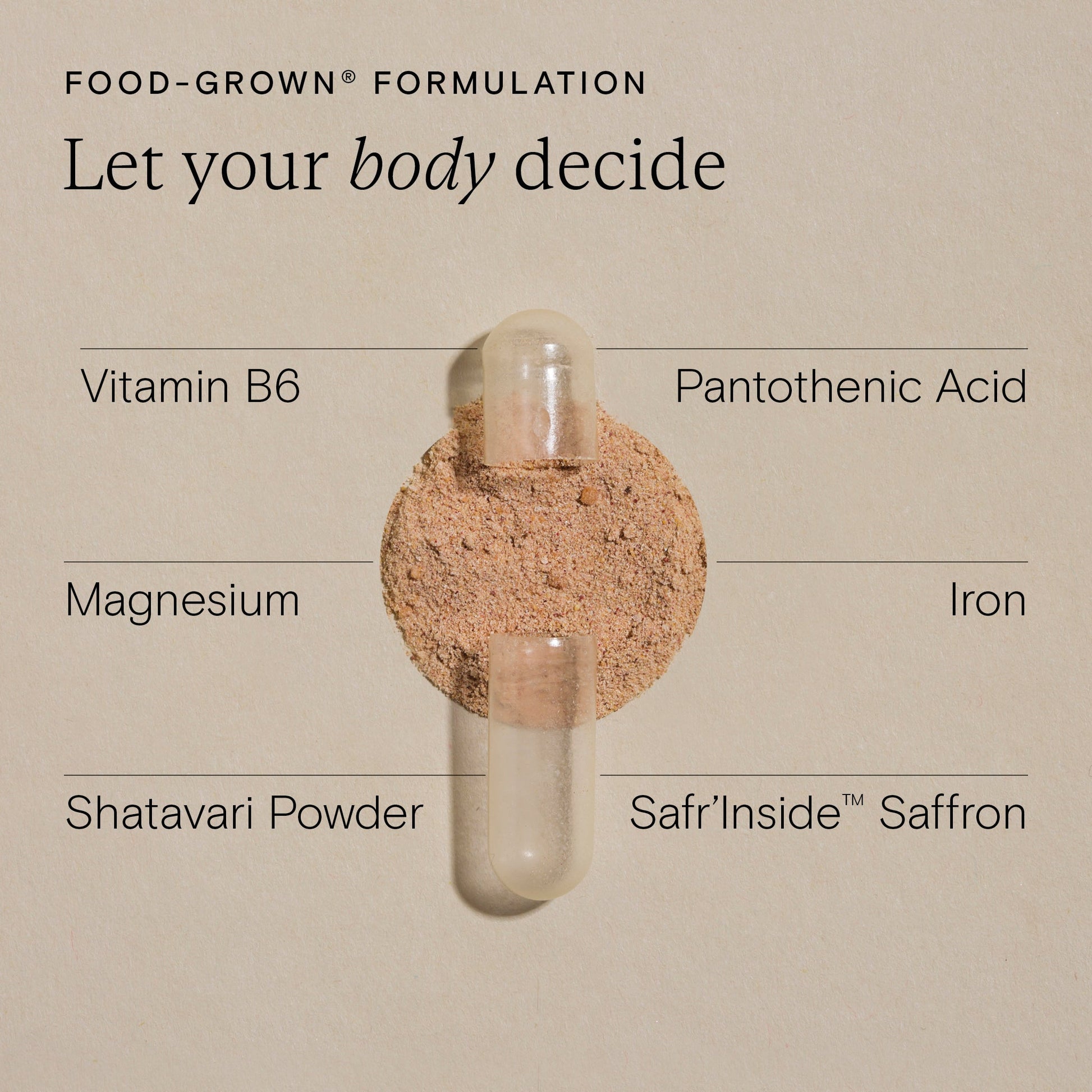 Perimenopause supplement ingredient list - wild Nutrtition