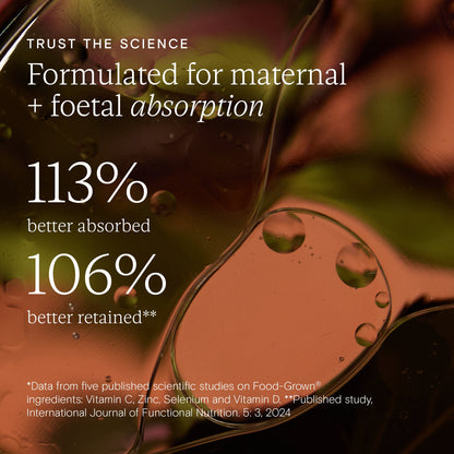 Lustox Food-Grown® Pregnancy + New Mother Multi